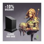 Sieghield the Twilight Heir + Base para busto clásica