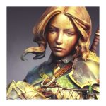 Sieghield the Twilight Heir + Base para busto clásica