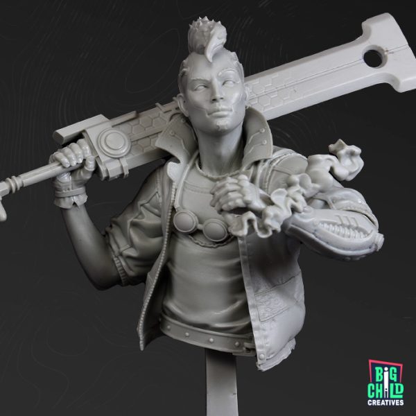 Dill Harris "The Wild Card" Bust Big Child Creatives